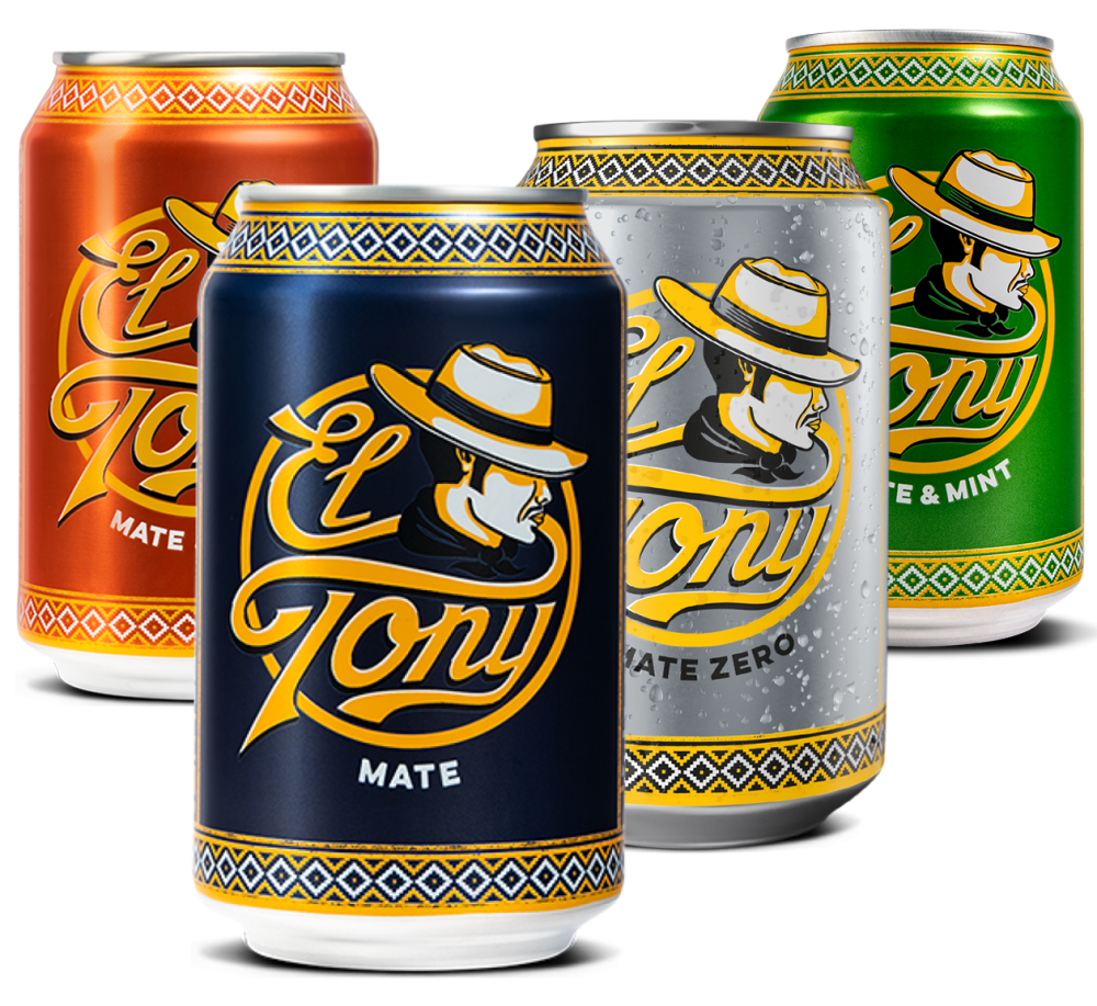 El Tony ® Mate Classic, Zero, Ginger & Mint